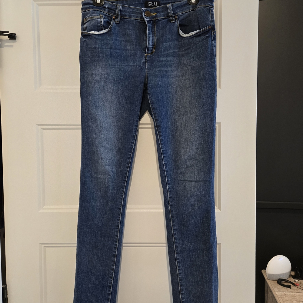 Jones New York Dark Blue Skinny Jeans